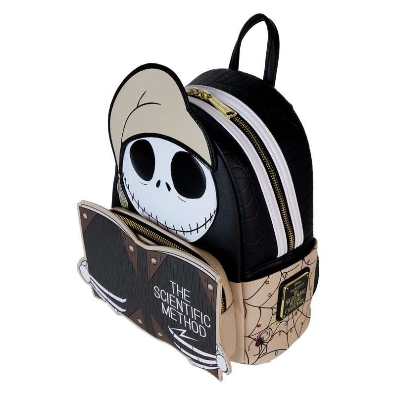 Loungefly The Nightmare Before Christmas Scientific Method Bedtime Jack Cosplay Glow Mini Backpack SALE