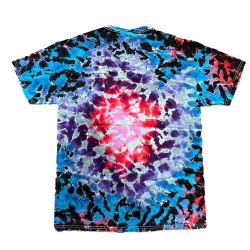 Too Heady Crew Berry Scrunch Tie Dye T-Shirt