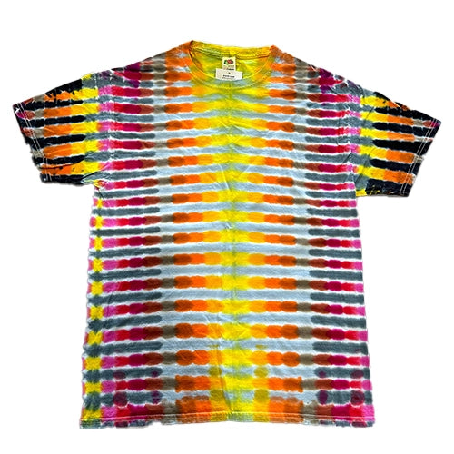 Too Heady Crew Molten Stripe Tie Dye T-Shirt