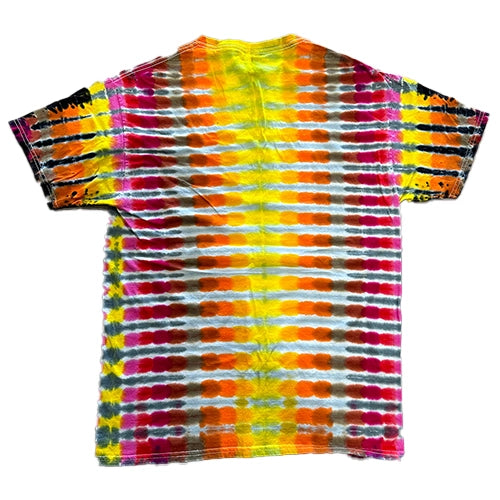 Too Heady Crew Molten Stripe Tie Dye T-Shirt