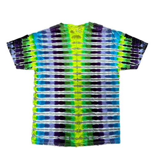 Too Heady Crew Noxious Stripe Tie Dye T-Shirt
