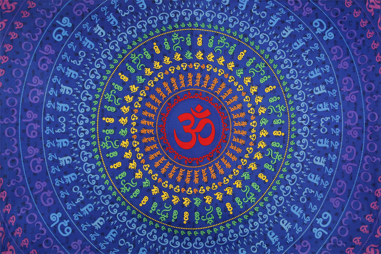 Universal Om Tapestry