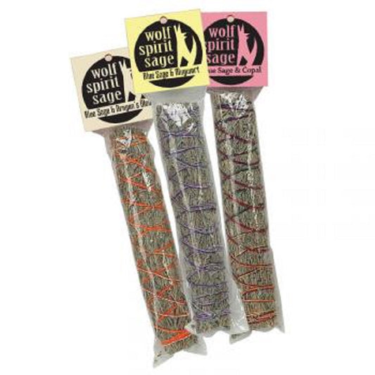 Wolf Spirit Sage - Desert Sage Bundle - Manifestation (Desert Sage, Frankincense, Vanilla, & Sandalwood