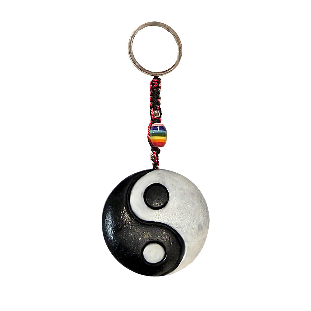 Yin Yang Keychain