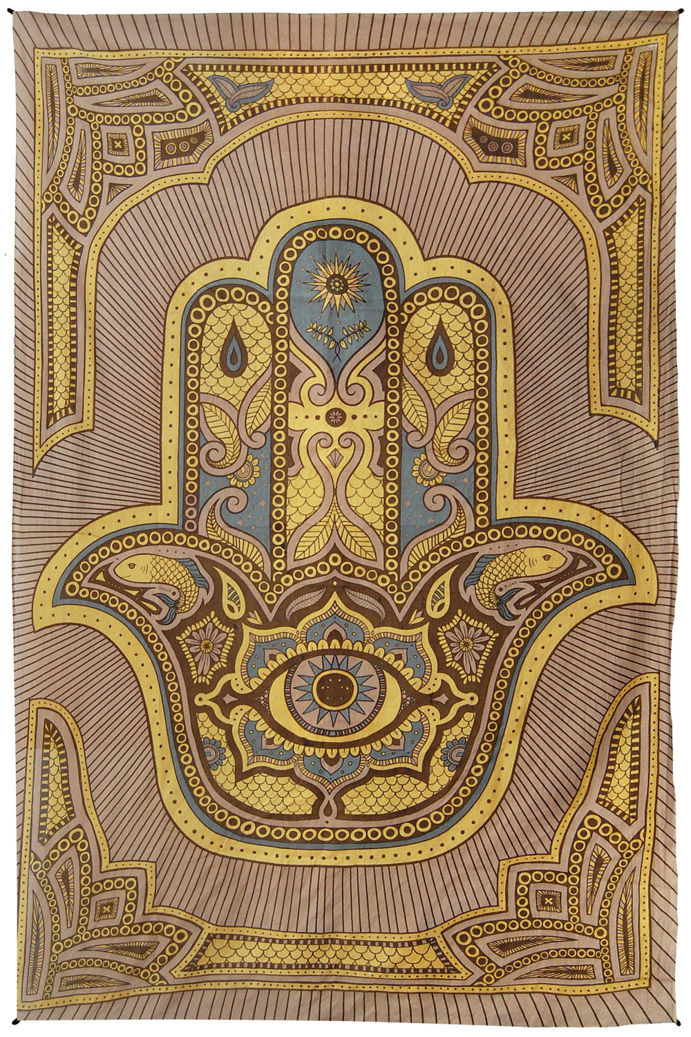 Zest For Life Hamsa Hand Tapestry SALE