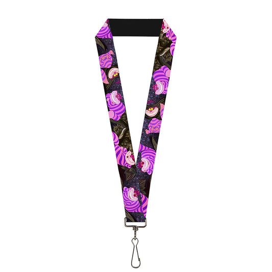 Alice in Wonderland Cheshire Cat Tree Pose Lanyard