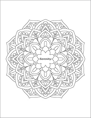 Mindfulness Mandalas Coloring Book