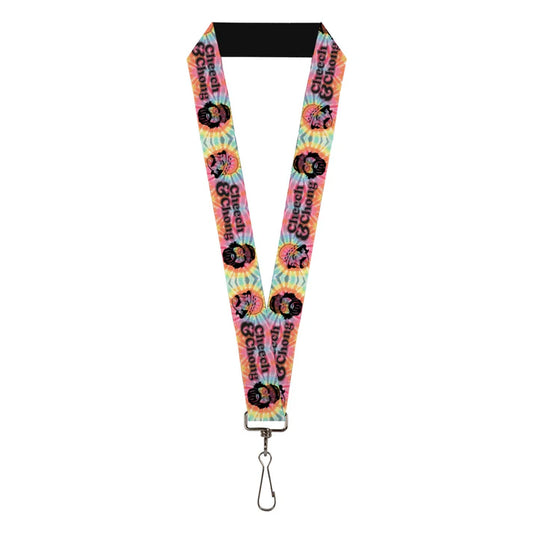 Cheech & Chong Tie Dye Print Lanyard
