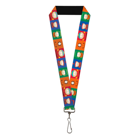 South Park Boys Blocks Print Lanyard