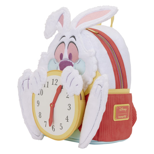 Loungefly Disney Alice in Wonderland White Rabbit Cosplay Mini Backpack