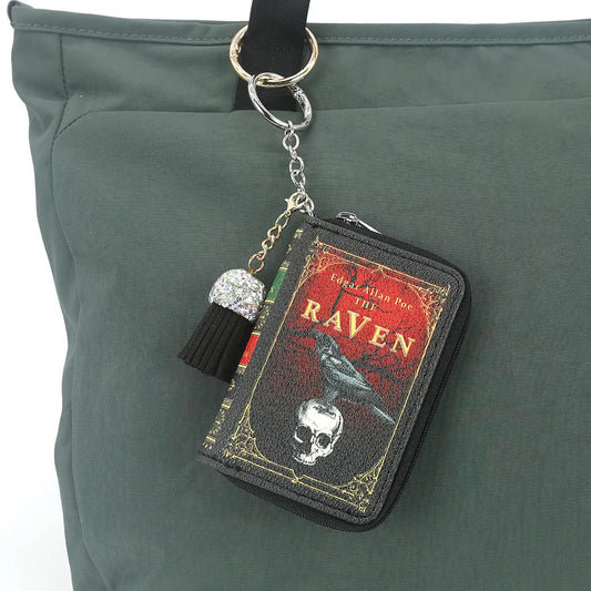 The Raven Book Bag Charm Coin Purse