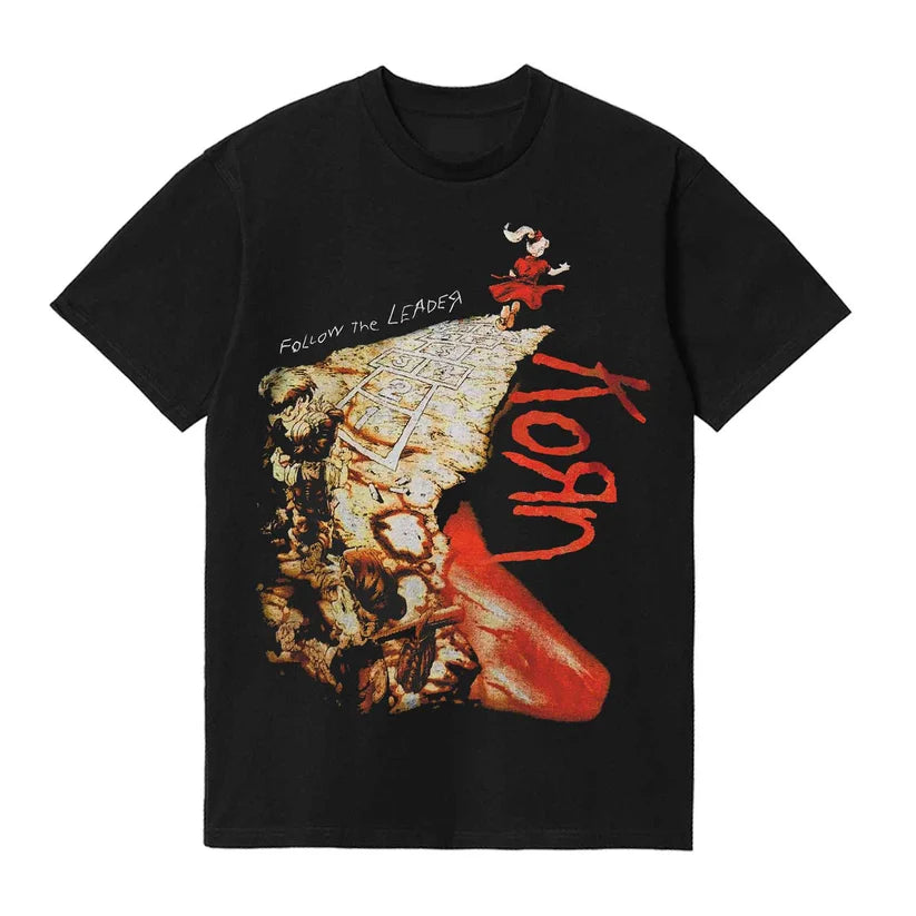 KORN Follow the Leader Album Cover T-Shirt