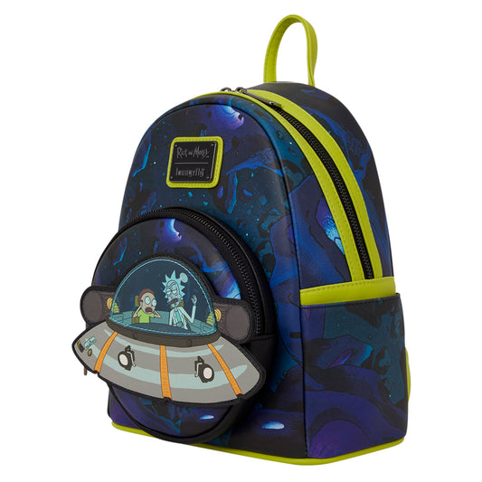 Loungefly Rick and Morty Space Cruiser Mini Backpack