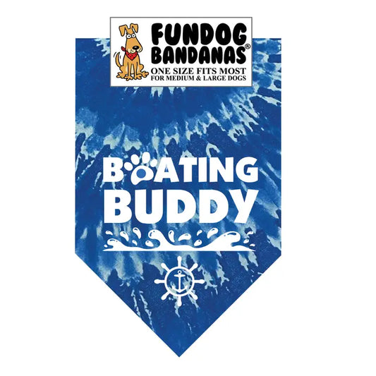 FunDog Bandanas Boating Buddy Dog Bandana - Assorted Colors