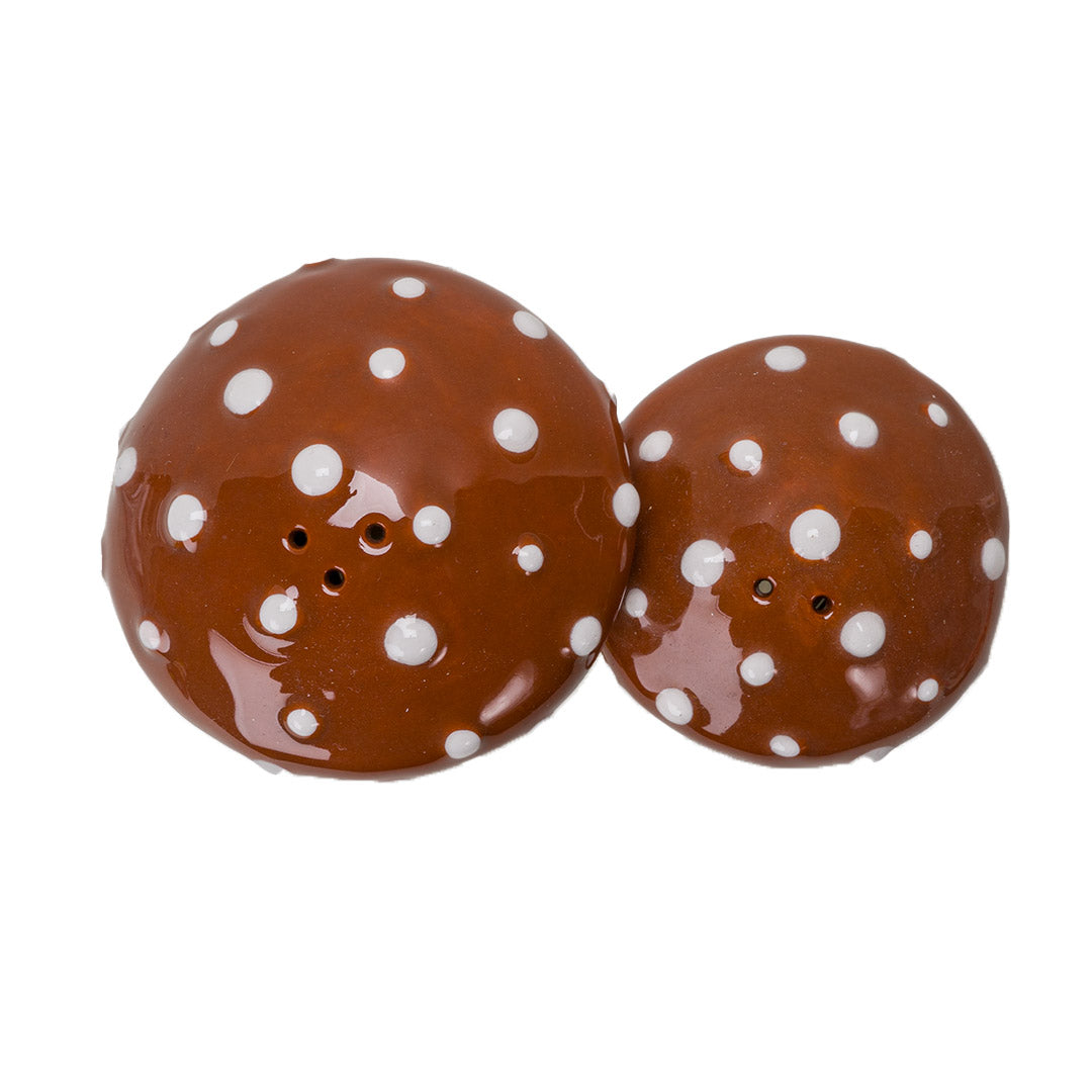 Whimsical Toadstools Salt & Pepper Shaker Set