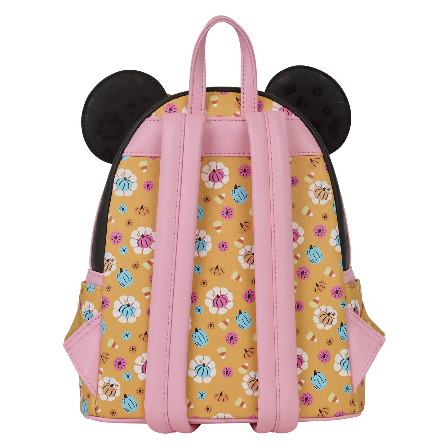 Loungefly Minnie Mouse Cosplay Floral Pumpkin Glow Mini Backpack