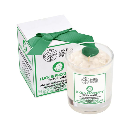 Earth's Elements Wellness Candle - Luck & Prosperity