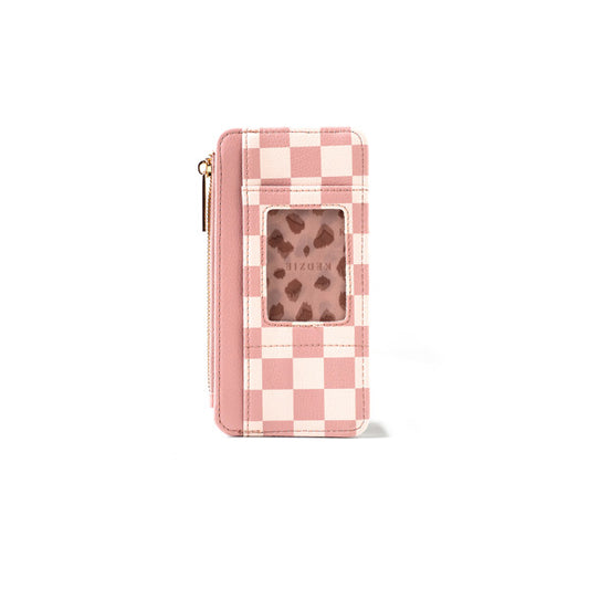 Kedzie Essentials Only Zippered Wallet - Check Please
