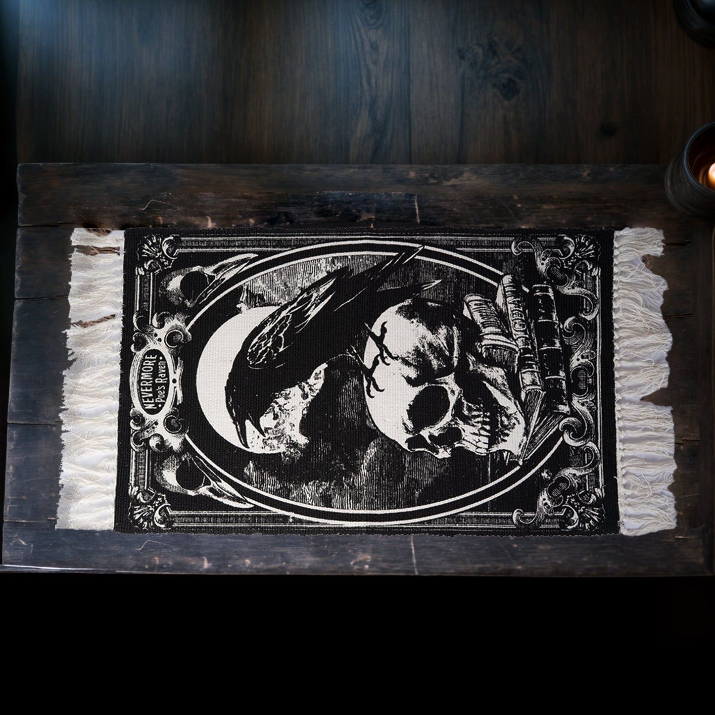 Poe's Raven Rug