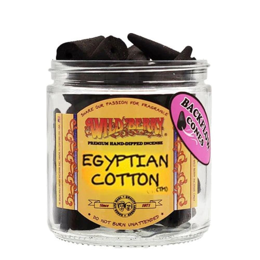 Egyptian Cotton Wild Berry Backflow Incense Cones