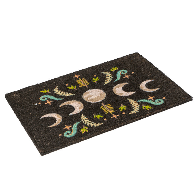 Dark Forest Moon Phase Doormat