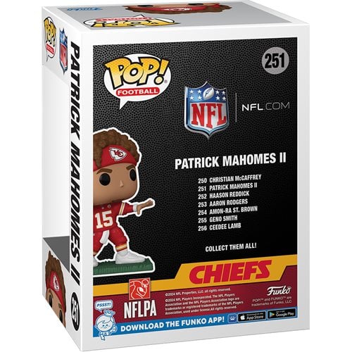 NFL Kansas City Chiefs Patrick Mahomes II (2023) Funko Pop! Vinyl Figure #251
