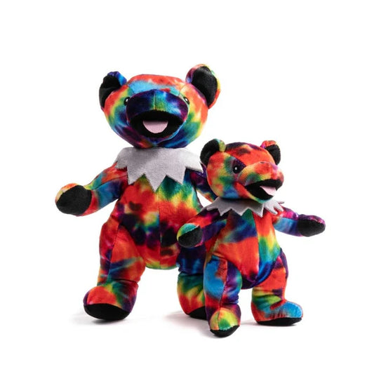 fabdog Grateful Dead® Tie Dye Dancing Bear Dog Toy - Small