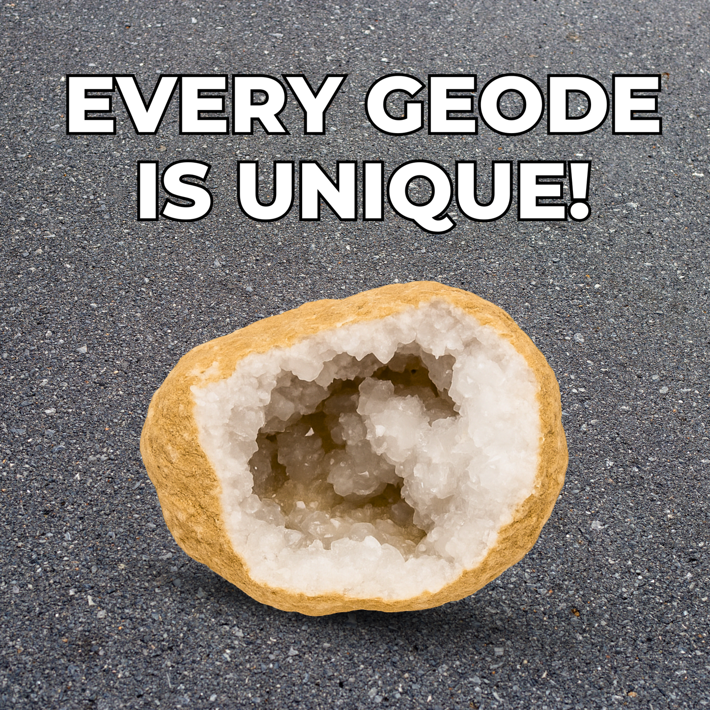 TruEnergy Break Your Own Crystal Geodes - Medium - 20ct