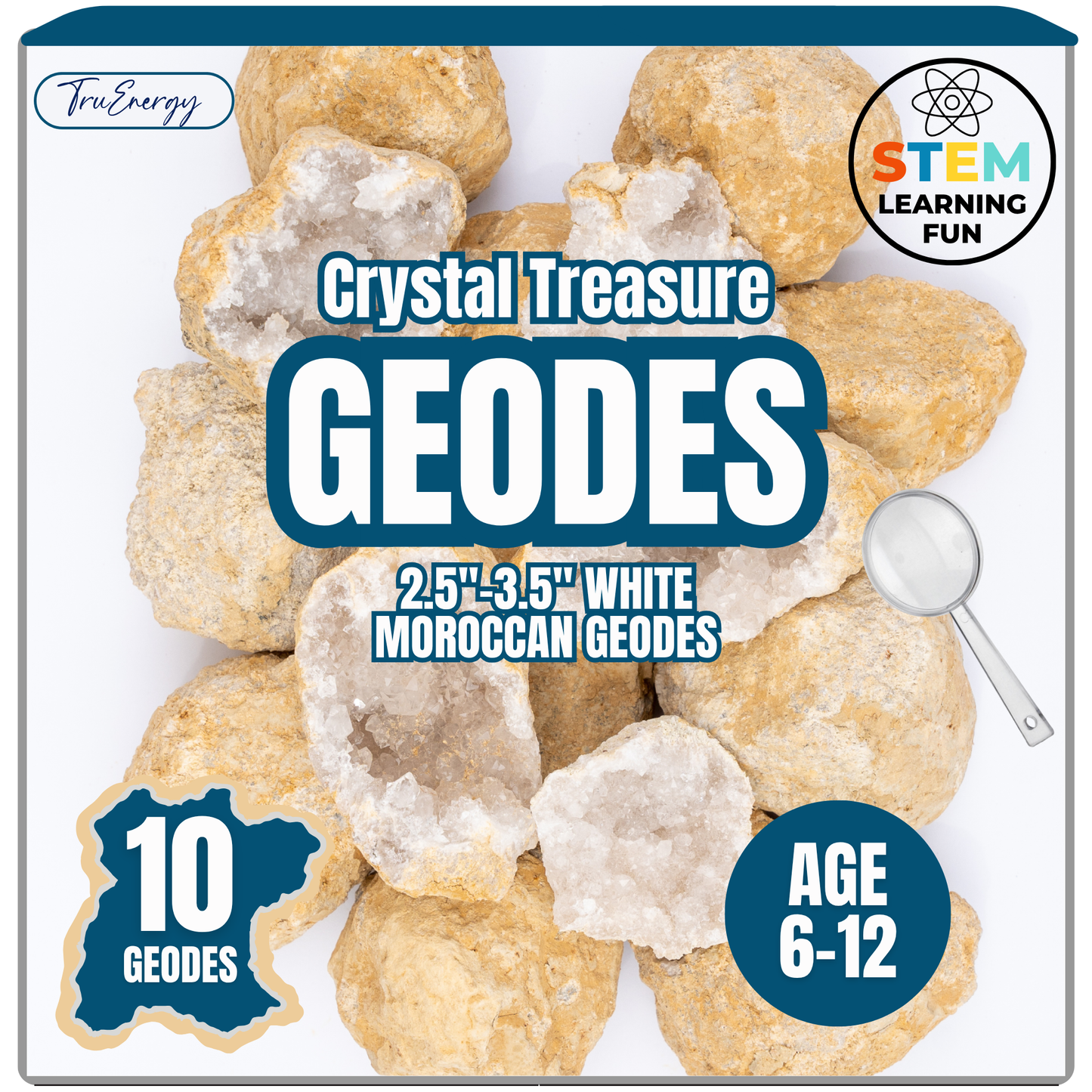 TruEnergy Break Your Own Crystal Geodes - Medium - 20ct