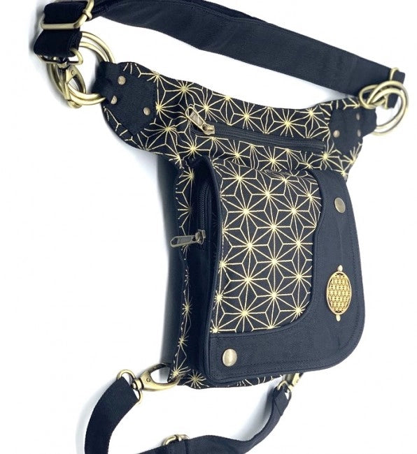 Flower Of Life Crossbody Belt Bag