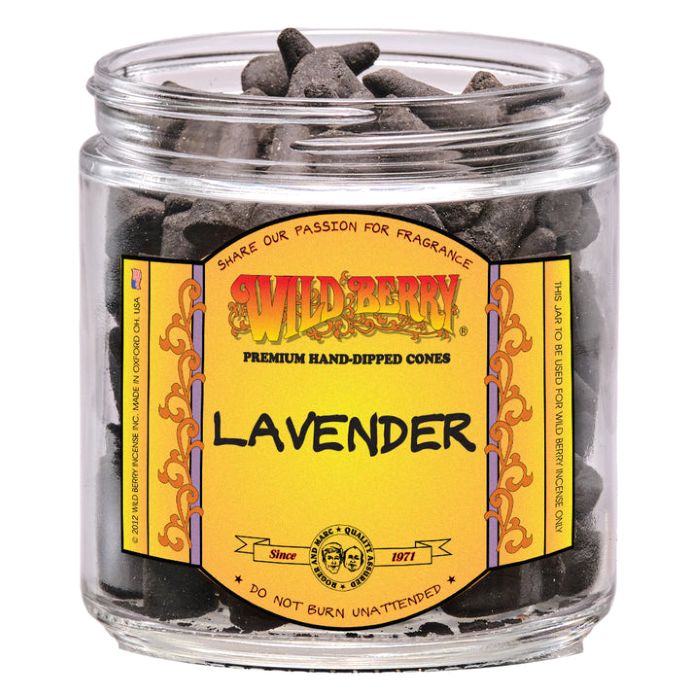 Lavender Wild Berry Incense Cones