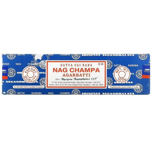 Nag Champa 100g Satya Sai Baba Incense Sticks