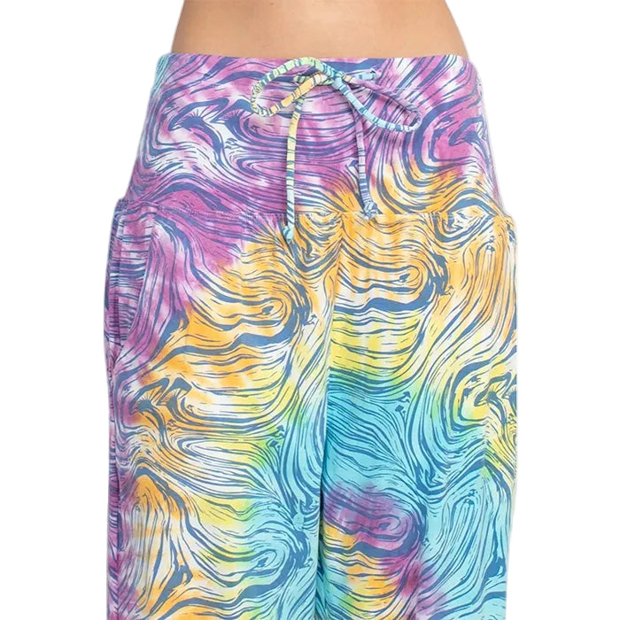 Psychedelic Mushroom Jogger Pants in Blue SALE