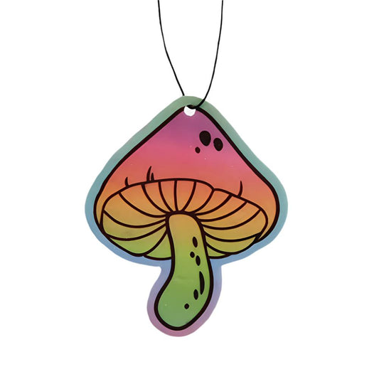 Fresh Fresheners Rainbow Magic Mushroom Car Hanger