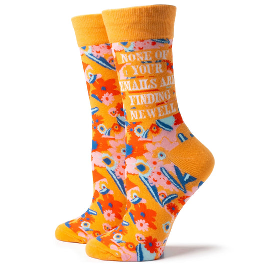 Two Left Feet Corporate Queen Socks