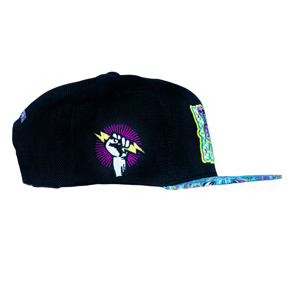Grassroots California Glassroots 2023 Black Snapback Hat