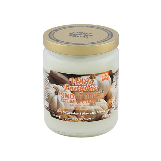 White Pumpkin Smoke Odor Candle