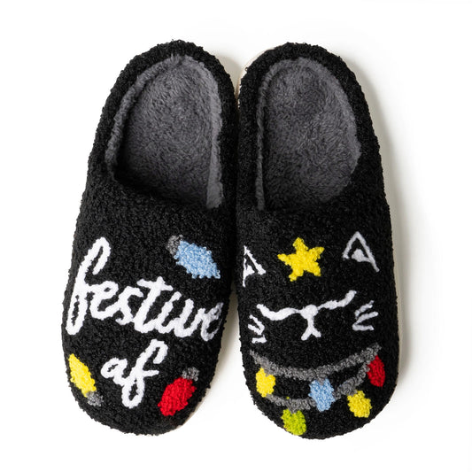 Two Left Feet Lounge Out Loud Slippers - Festive AF SALE