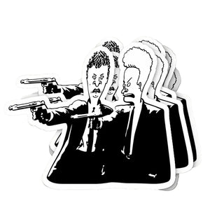 Cartoon Hitmen Sticker - 2"