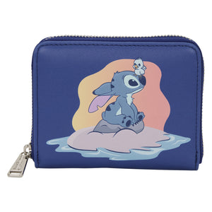 Loungefly Disney Lilo and Stitch Animal Friends Zip Around Wallet