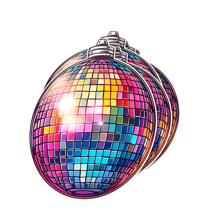 Disco Ball Sticker - 2"
