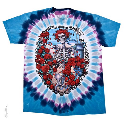Grateful Dead 30th Anniversary Tie Dye T-Shirt