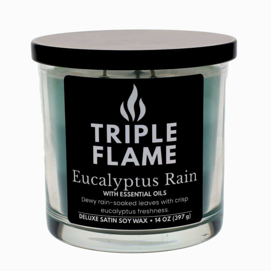 Triple Flame Candle - 3 Color
