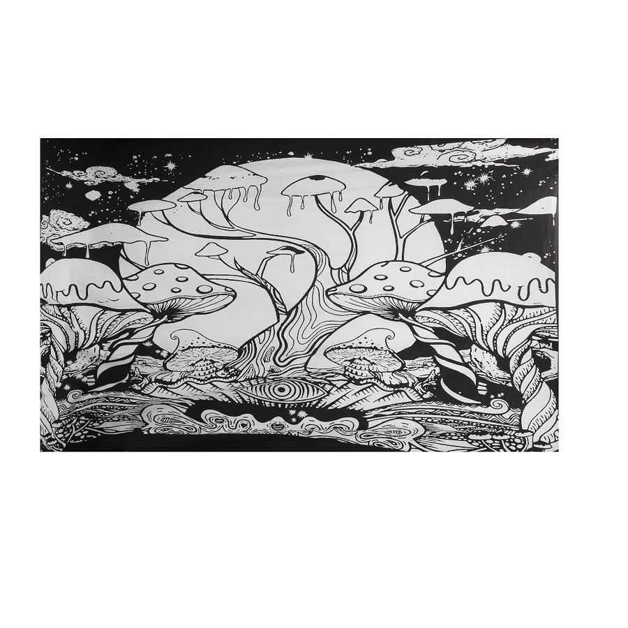 Mushroom Forest Tapestry