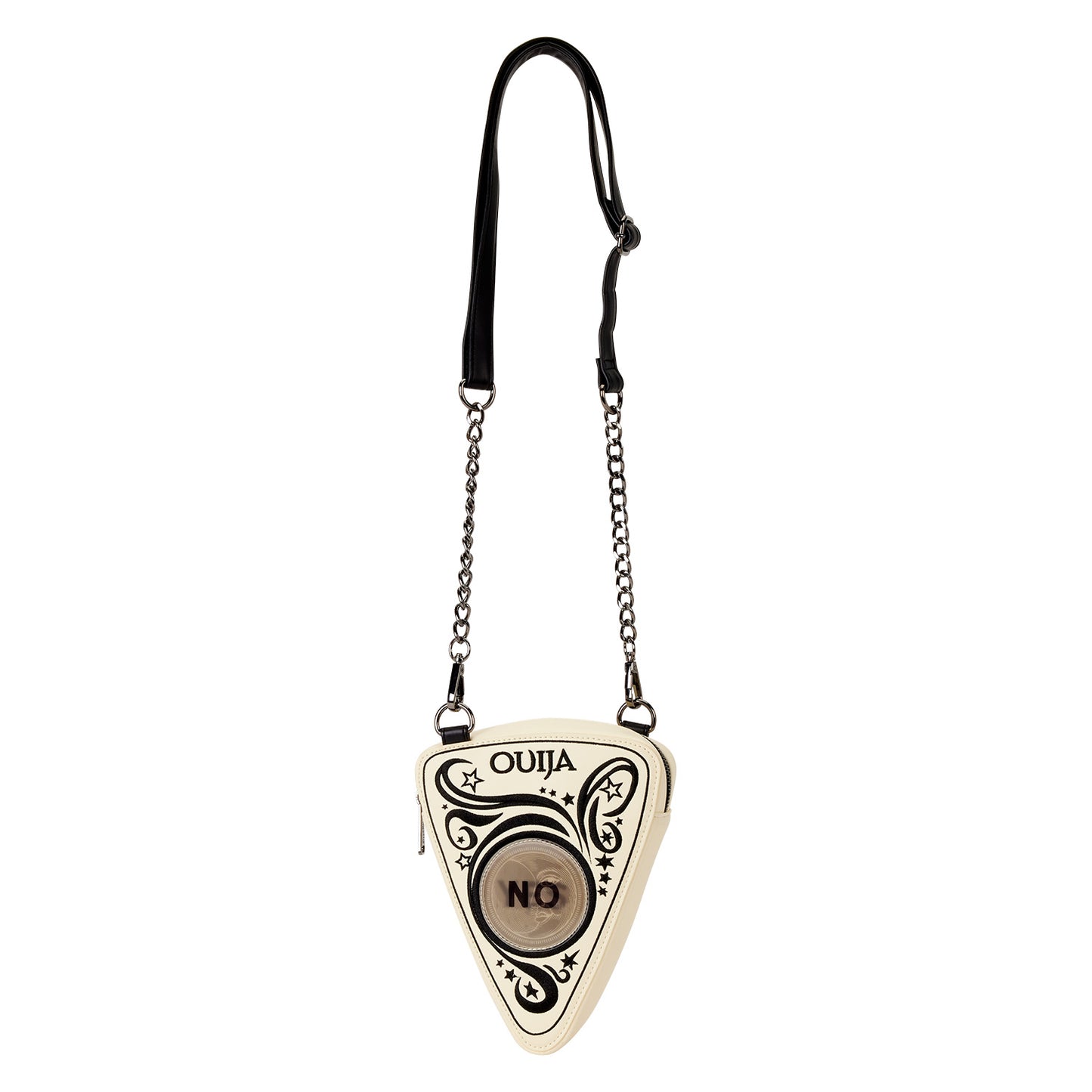 Loungefly Ouija Planchette Lenticular Glow Figural Crossbody Bag