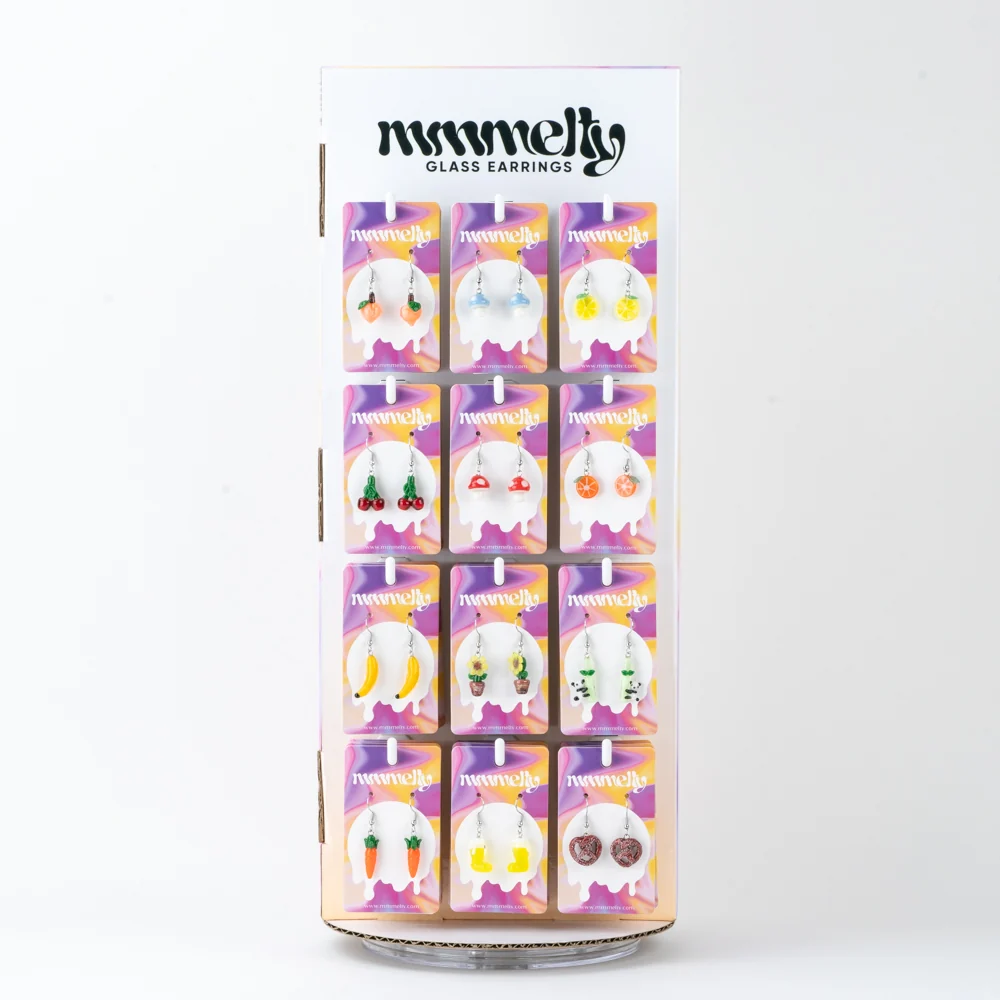 Mmmelty Glass Earrings