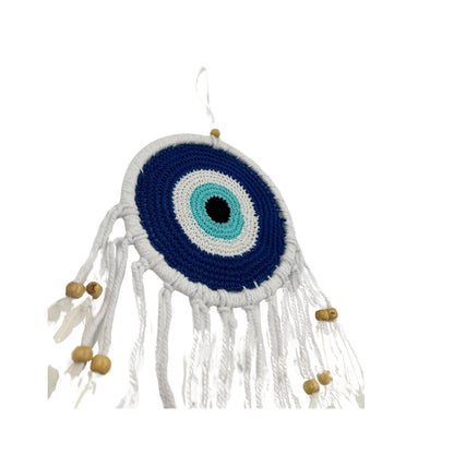 Crochet Evil Eye Dreamcatcher