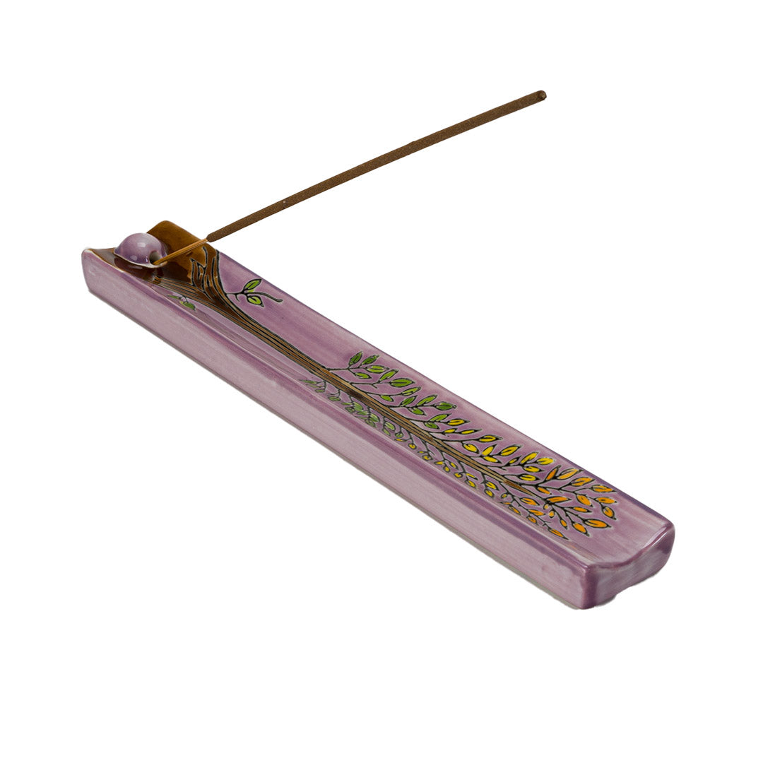 Tree of Life Ceramic Incense Burner