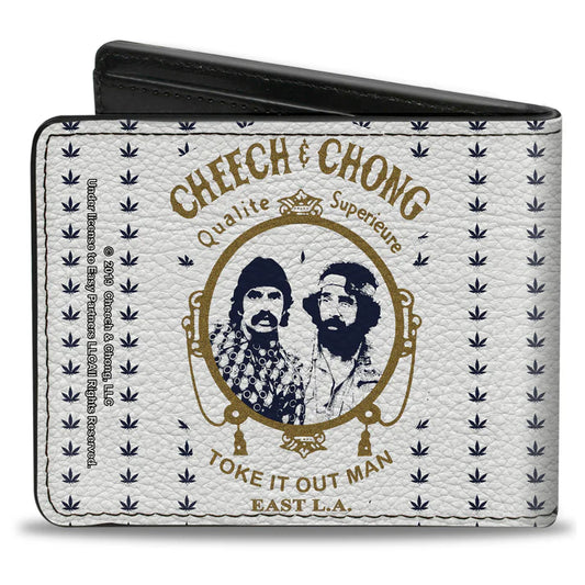 Cheech & Chong Rolling Papers Print Bi-Fold Wallet