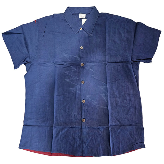 Grateful Dead Short Sleeve Bolt Back Button Down Shirt